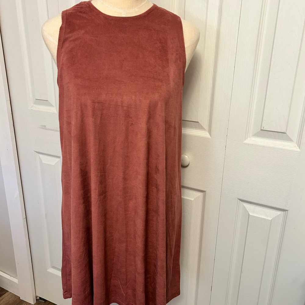 💙HeartSoul Sleeveless Rust Dress